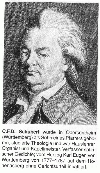 Christian Friedrich <b>Daniel Schubart</b> - Schubart